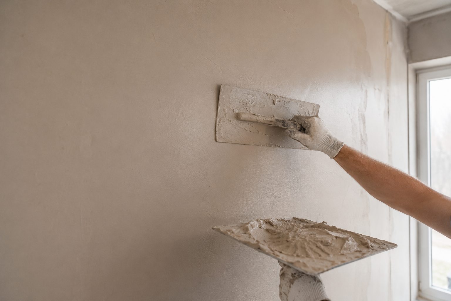 Plastering