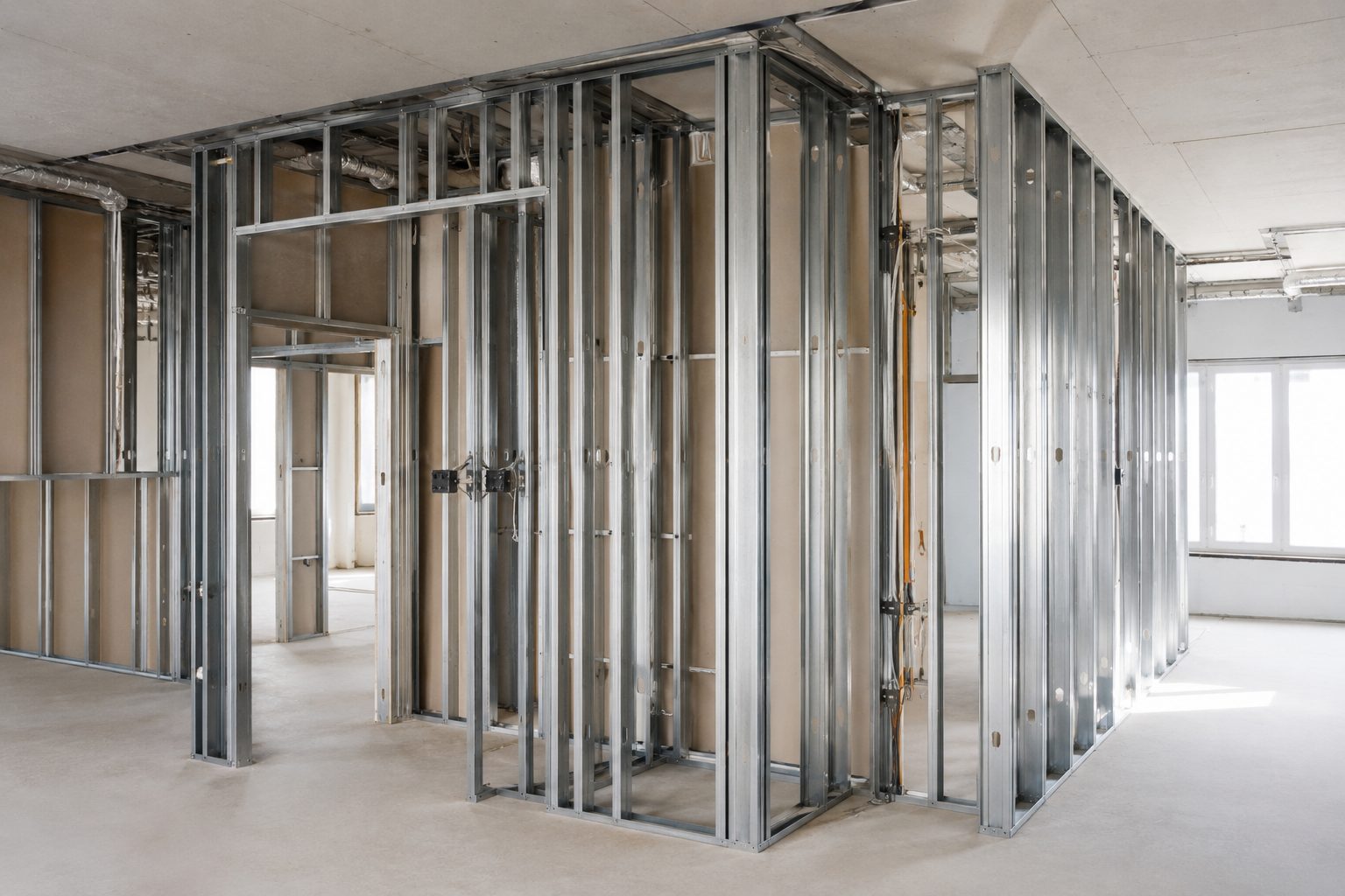 Metal Stud Partitions